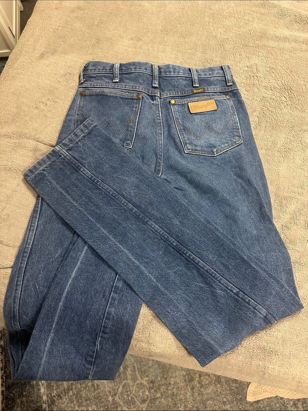 Authentic Wrangler 936DEN cowboy cut slim fit jeans